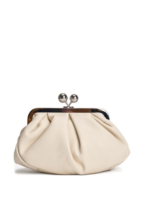Weekend Max Mara Prati kisslock clutch bag - Neutrals
