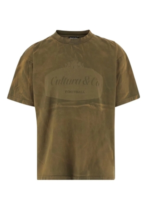 CULTURA logo-print T-shirt - Green