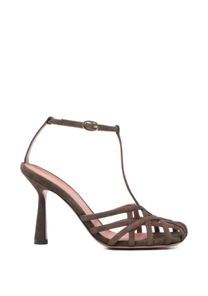 Castagna woven strap sandals - Brown