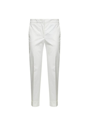 PT Torino cuffed trousers - White