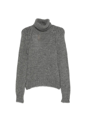 Nº21 cutout turtleneck - Grey