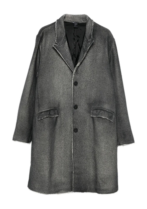 Avant Toi single-breasted coat - Grey