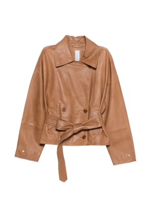 BULLY lambskin jacket - Neutrals
