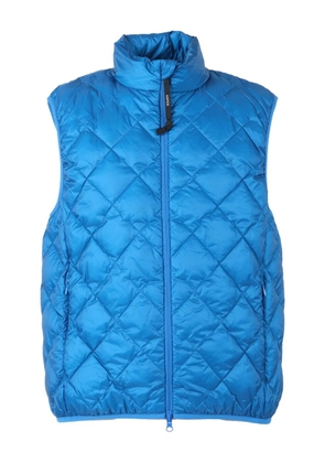 ASPESI quilted zip-up gilet - Blue