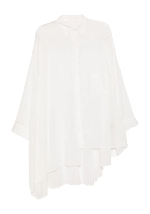 Yohji Yamamoto classic collar pocket shirt - Neutrals