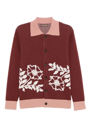 CHATEAU ORLANDO polo cardigan - Red