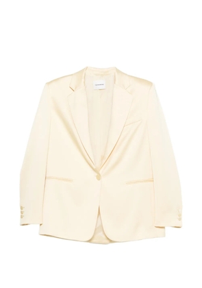 THE ANDAMANE single-breasted blazer - Yellow