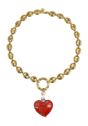 MAYOL Heart of Glass necklace - Gold