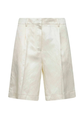 PT Torino pleated tailored shorts - Neutrals