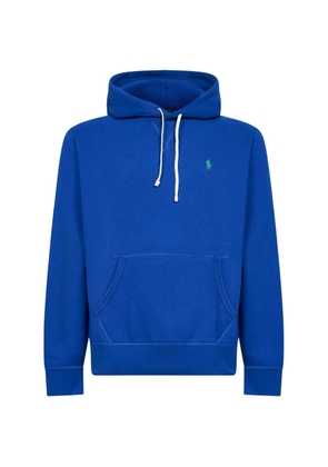 Polo Ralph Lauren The RL drawstring embroidery hoodie - Blue