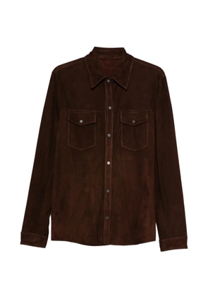 Salvatore Santoro patch-pocket shirt - Brown