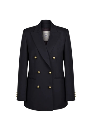 Seafarer peaked-lapel double-breasted blazer - Blue