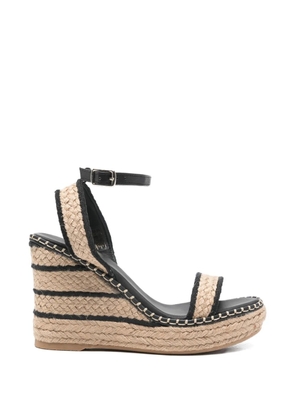 Castañer ankle strap platform espadrilles - Neutrals