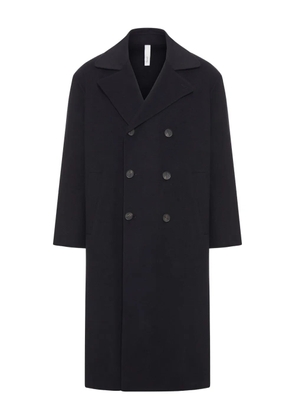 Hevo double-breasted wool coat - Black