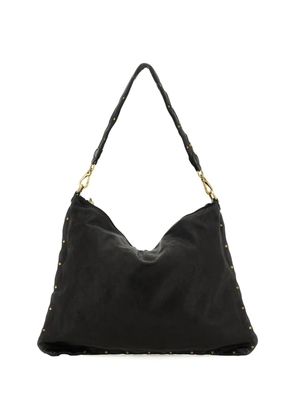 Campomaggi studded shoulder bag - Black