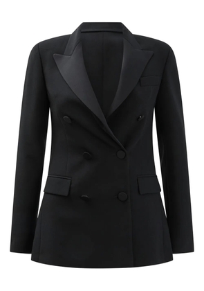 Semper double-breasted blazer - Black
