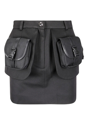 Coperni Basque straight skirt - Black