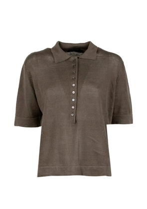 Seventy buttoned polo shirt - Green