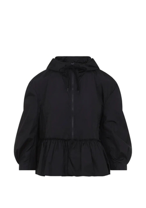 Simone Rocha puff-sleeve hooded jacket - Black