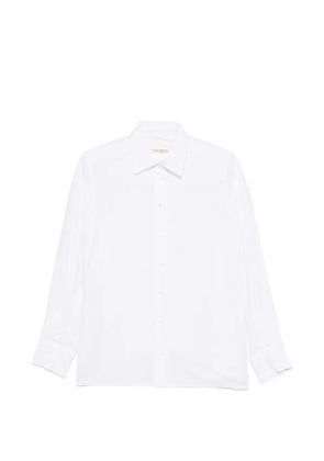 Closed cotton white shirt