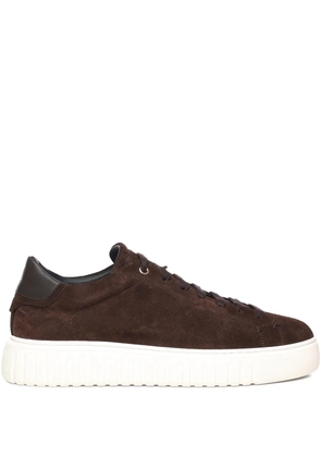 Giuliano Galiano suede sneakers - Brown