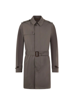 Moorer Scappre belted trench coat - Brown