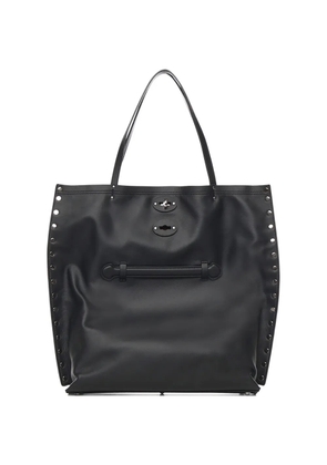 Zanellato A' Spasso leather tote bag - Black