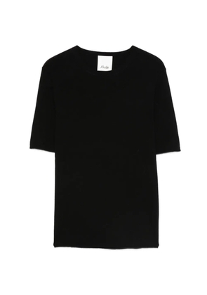 Allude ribbed top - Black