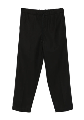 Costumein drawstring tapered trousers - Black