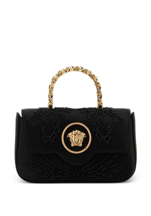 Versace mini embellishment tote bag - Black