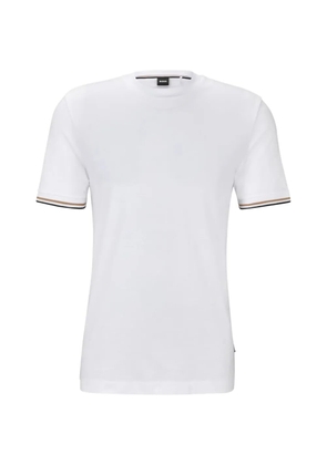 BOSS Thomson 04 short-sleeved trim T-shirt - White