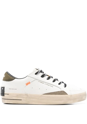 Crime London leather sneakers - White
