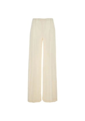 Jucca natural wide-leg trousers - Neutrals