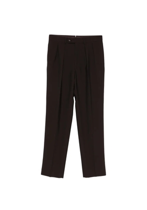 Caruso pleated trousers - Brown