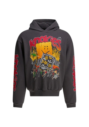 KAPITAL graphic-print hoodie - Grey