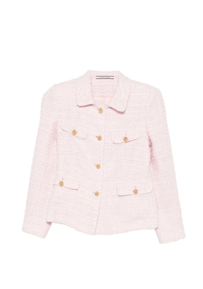 Tagliatore buttoned tweed jacket - Pink