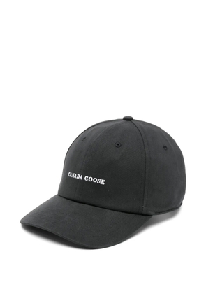 Canada Goose logo hat - Black