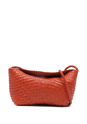 DRAGON DIFFUSION leather crossbody bag - Orange