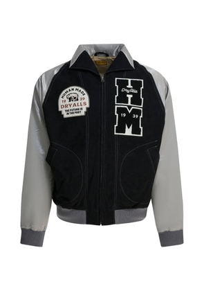 Human Made embroidered bomber jacket - Black
