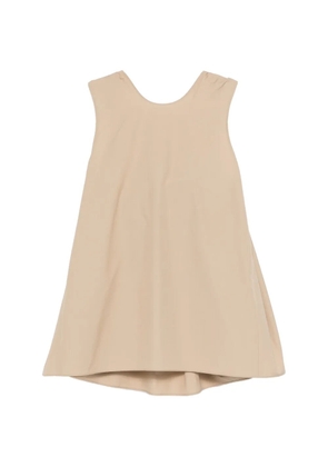 Carven A-line trapeze top - Neutrals