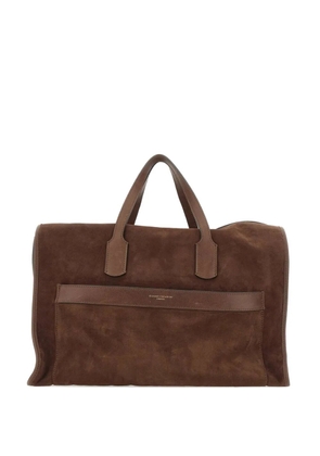 GIANNI CHIARINI zip pocket travel bag - Brown