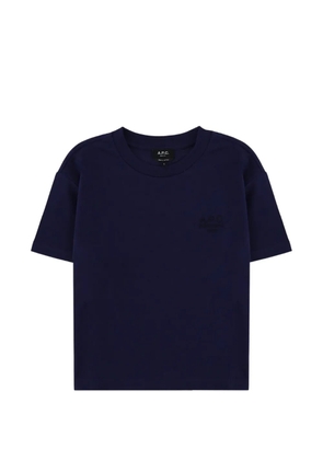 A.P.C. round-neck T-shirt - Blue