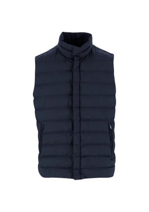 Herno high-collar padded jacket - Blue