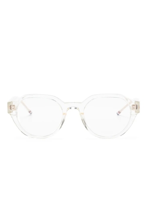 Thom Browne Eyewear round-frame glasses - Neutrals