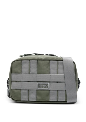 Kenzo webbing strap shoulder bag - Green
