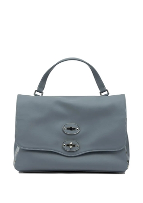 Zanellato Postina studs lock detail tote bag - Grey