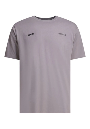 nonnative crew-neck cotton T-shirt - Neutrals