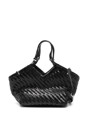 Benedetta Bruzziches small Usha leather tote bag - Black