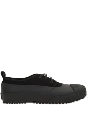Moonstar lace-up canvas sneakers - Black