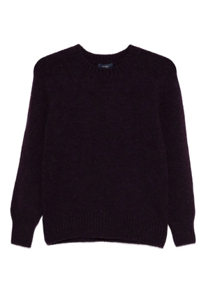 Soeur crew-neck sweater - Purple